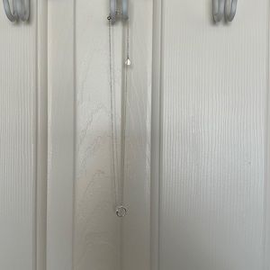 Gorjana silver necklace.